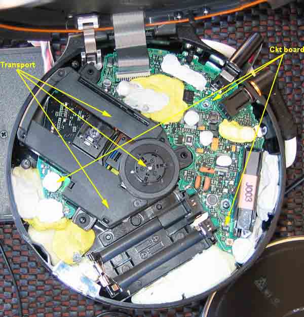Keep applying rope caulk and/or tack to areas shown, keeping the stuff off the transport or near it. Also, do not damp (caulk) the battery compartment unless you're sure you will always be using an external power supply. 